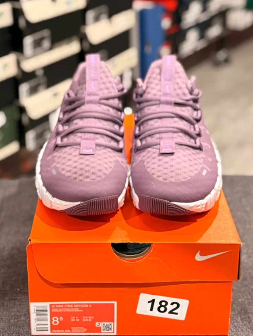 Nike Free Metcon 5 Violet Dust Rush Fuchsia Women’s Training Shoes US 8 (244) - Picture 4 of 7